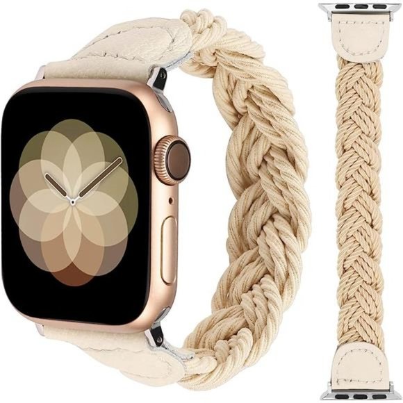 NEW Boho Braided Apple Watch Band - Picture 1 of 4